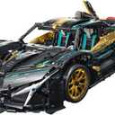 Race Cars for Adults, 1:10 Sport Car Building Block Sets,Technical Racing Vehicle MOC Collectible Model Engineering Toys Kit Birthday for Men Teens Boys Car 12-16,14+ 2112 PCS, Large