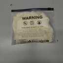 MakeMeChic Women's Y2K Halter Embroidery Tank Top Party Tie Backless Deep V Neck Cami Top (M)