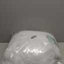 Kelaixiang Tulle Robe Long Lingerie Bridal Dressing Gown Puffy Nightgown Photoshoot (Small, White)