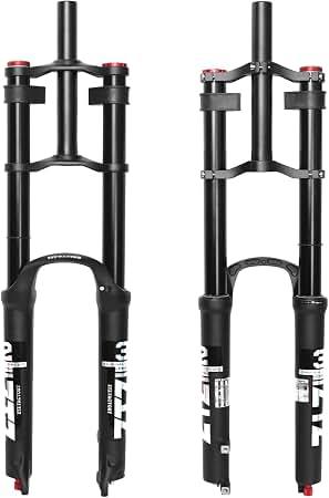 BUCKLOS 29" MTB Air Suspension Fork 180mm Travel, Double Crown 34mm