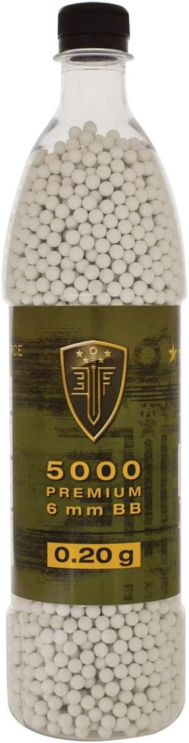 Elite Force Premium 6mm Airsoft BBS Ammo, .25 Gram, 2700 Count