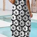 WIHOLL Summer Dresses for Women 2026 Maxi Dress Boho Halter Dress Sundresses Beach Vacation Clothes Travel Outfits, XL