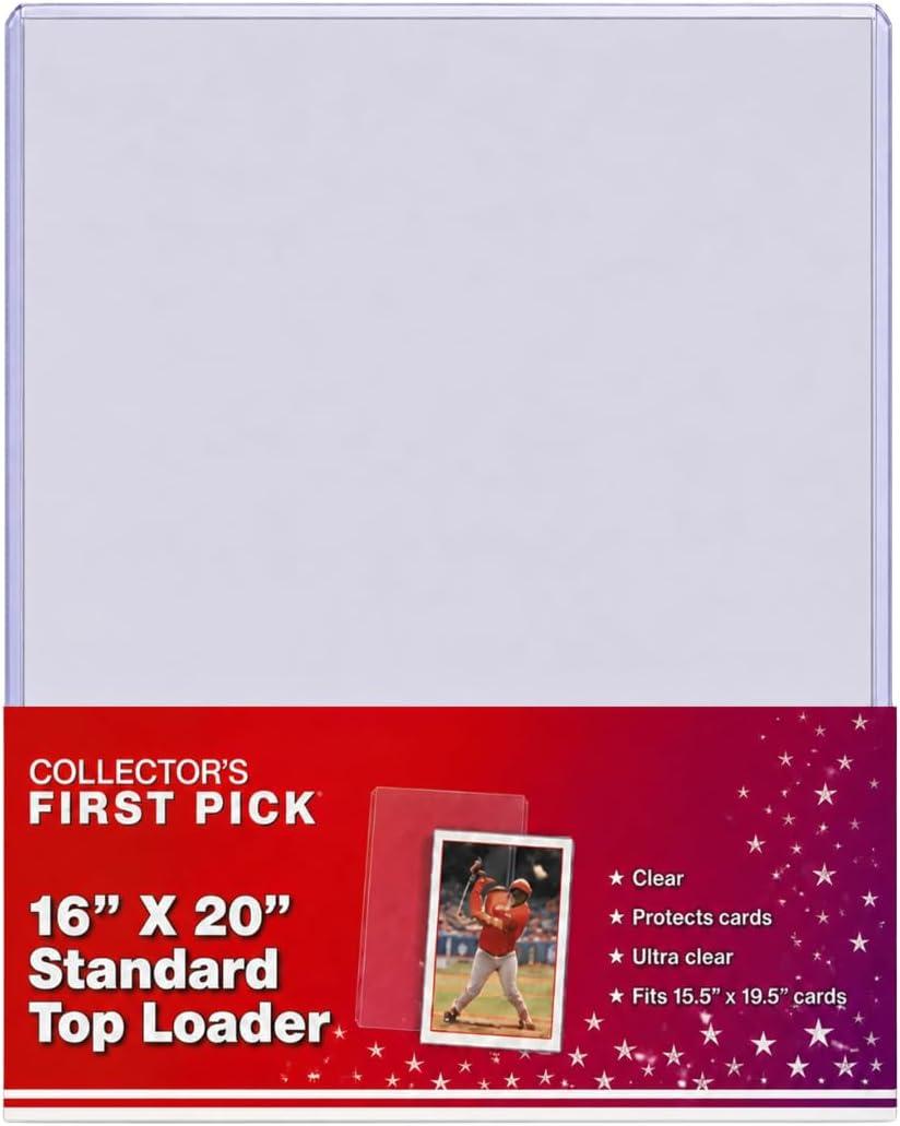 Collector's First Pick 16x20 Top Loader - 1 Piece - 1 Pack - for Art Prints, Photographs, Documents, Memorbilia and More!