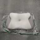 Effective Pain Relief Cervical Neck Pillow for Sleeping, Memory Foam Pillows for Neck Support, Odorless Contour Side Pillow, Ergonomic Bed Pillow for Back Stomach Sleeper (Grey and White)