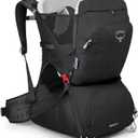 Osprey Poco SLT Lightweight Child Carrier Backpack - Slimmed-Down Hiking Carrier for Toddlers with Safety Harness, Sunshade, and Ventilated Backpanel - Lightweight Travel-Friendly Option