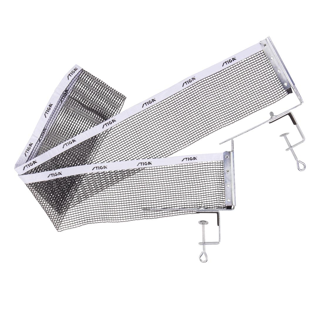 STIGA 72" Ping Pong Net and Post Set - Fits Regulation-Sized Ping Pong Tables