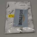 Walrus Heavy Duty Vinyl Tablecloth with Flannel Backing Waterproof Oil-Proof Plastic Table Cloth Stain-Resistant Wipeable Rectangle or Square Table Cover for Indoor and Outdoor (Marble, 54X54 Inch)