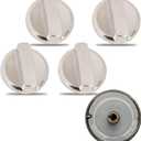 813396 Wolf Oven Range Knob Replacement-Replaceable 805071 and 808472-36 Inch CT36G/S CT36G/S-LP Stove Top Knob (5 Pack)