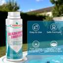 POOLACC Total Alkalinity Increaser for Hot Tub, Raises Alkalinity, Stabilizes pH Fluctuation, Keeps pH Balanced, Spa Maintenance Chemicals, 38oz