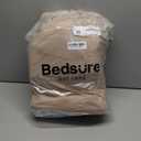 Bedsure Cotton Duvet Cover King - 100% Cotton Waffle Weave Khaki Duvet Cover King Size, PureWoven Breathable Tan Bedding Set for All Season, 3 Pieces, 104"x90"