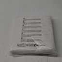 H.VERSAILTEX Curtains 96 inches Long Linen Curtains/Natural Linen Blended Sheer Curtain/Panels/Drapes for Living Room, Home Decorative Privacy Window Treatment Nickel Grommets, Natural