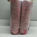 Whaline 60 Packs Valentine's Day Snack Cups Love Red Heart Disposable Bowls 9oz Dessert Food Treat Paper Bowls for Wedding Treats Cupcakes Party Favor Supplies Decor