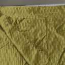 22x22 Moss Green Throw Pillow Cases: 2 Pack Original Striped Velvet Square Decorative Pillow Covers for Farmhouse Couch