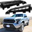 LED Front Wheel Arches Side Marker Light Fit for 2024 2025 2026 Toyota Tacoma SR/SR5, White DRL & Amber Sequential Turn Signal, Front Fender Flare DRL Lamp Kit