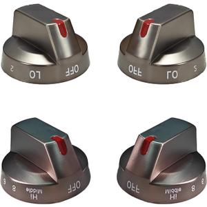 NE63T8111SG/AA NE63T8311SG/AA NE63BG8315SGAA knob for Samsung Electric Stove/Oven, DG94-03500Y DG94-03500Z knob Replacement dg64-00975a (Black)