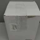 Kitchen Canisters Set of 3, Airtight Vintage Food Storage Jars with Lids for Farmhouse Kitchen Decor, Rustic White Canisters for Coffee, Sugar, Tea Storage