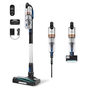 LEVOIT Cordless Vacuum Cleaner with HEPA Filter, Stick Vac with Tangle-Resistant Design, Up to 60 Mins, Powerful Suction, Lightweight, Mini Motorized Brush, for Carpet, Hard Floor, Pet Hair, LVAC-300