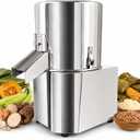 Electric Food Processor Pasteles Machine & Vegetable Chopper, 550W 120kg/h Commercial Meat Grinder, Stainless Steel Heavy Duty for Restaurant Home Canteen, 110V