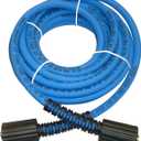UBERFLEX Kink Resistant Pressure Washer Hose 1/4", 3,100 PSI with (2) 22MM - Made in USA - (25 Feet)