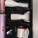 RUIM Electric Nose Hair Trimmer for Women, 4-in-1 Painless Facial Grooming Kit with Eyebrow Trimmer, Nose & Ear Trimmer, Facial Shaver - USB-C Rechargeable, Waterproof, LED Display (Purple)