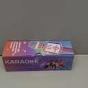 Amazmic Kids Karaoke Microphone Machine Toys for Girls Bluetooth Microphone with LED Light, Christmas Birthday Gift for Girls Boys 3 4 5 6 7 8 9 10 11 12 Year Old Kids Toys(Blue)