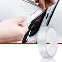 CloudBuyer Universal Door Edge Protector, Clear Sill Guard Film with Anti-Collision Protection for Vehicles (33Ft x 1.2In, Transparent)