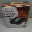 Pizzelle Maker Machine, 4 * 4" Mini Non-stick Electric Pizzelle Cookie Baker for Holiday, Party, Treat