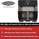 Instant Pot Vortex Plus 6 Qt 6-in-1 Air Fryer with Odor Erase Tech, Black