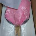 Feather Floor Lamp, 50 Pieces Fluffy Ostrich Feather Floor Lamp for Bedroom, 3 Color Temperatures Led Corner Modern Floor Lamps for Living Room Christmas Home Decor House Warming Gifts, 63″ Height(Pink)