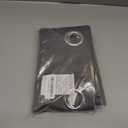 NICETOWN Grey Kitchen Blackout Short Curtain Panels for Bedroom, 45 Inch Long Thermal Insulated Grommet Top Blackout Draperies and Drapes (2 Panels, W42 x L45 -Inch, Grey)