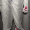 Morph Easter Bunny Costume Adult Deluxe Rabbit Mascot Outfit for Men - Perfect for Easter Costumes and Events (Large)