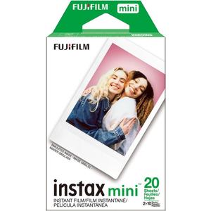Fujifilm Instax mini Instant Daylight Film (Twin Packs + 32 GB USB Flash Drive) with Sunshine Photo Microfiber Cleaning Cloth... (1 Twin Pack) (Basic)