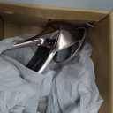 Women's Heels Strappy Ankle Strap High Heels 3.5 Inch Heeled Square Open Toe Sandals for Women