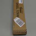 47" Gold Easel Stand for Wedding Signs, 4-Tier Height Metal Standing Easel with Adjustable Chain, Heavy Duty Art Easel for Painting, Wedding Sign, Party, Posters & Commercial Display