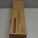 Electric Spin Scrubber, Full-Body IPX7 Waterproof Cordless Shower Scrubber with 4 Replaceable Heads, Upgraded Extension Handle, 2H Work Time, 2 Speeds for Bathroom Shower Tile Glass (Black)