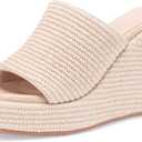 VICKIVICKI Women's Platform Sandals Wedge Ankle Strap Open Toe Sandals