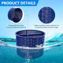 B-152 Replacement Basket for Hayward Swimming Pool Skimmer Basket SPX1082CA 1082CA 7" B152 - Blue