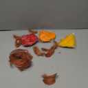 Lyrow 400 Pcs Thanksgiving Fall Feathers DIY Craft Color Feathers Dream Catcher Decoration Natural Fluffy Dress up Party Decoration, 2-4 Inches (Bright Color)