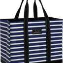 SCOUT Original Deano Tote - Durable Lightweight Open Top Beach, Pool & Lake Bag, Inside Zip Pocket, Folds Flat