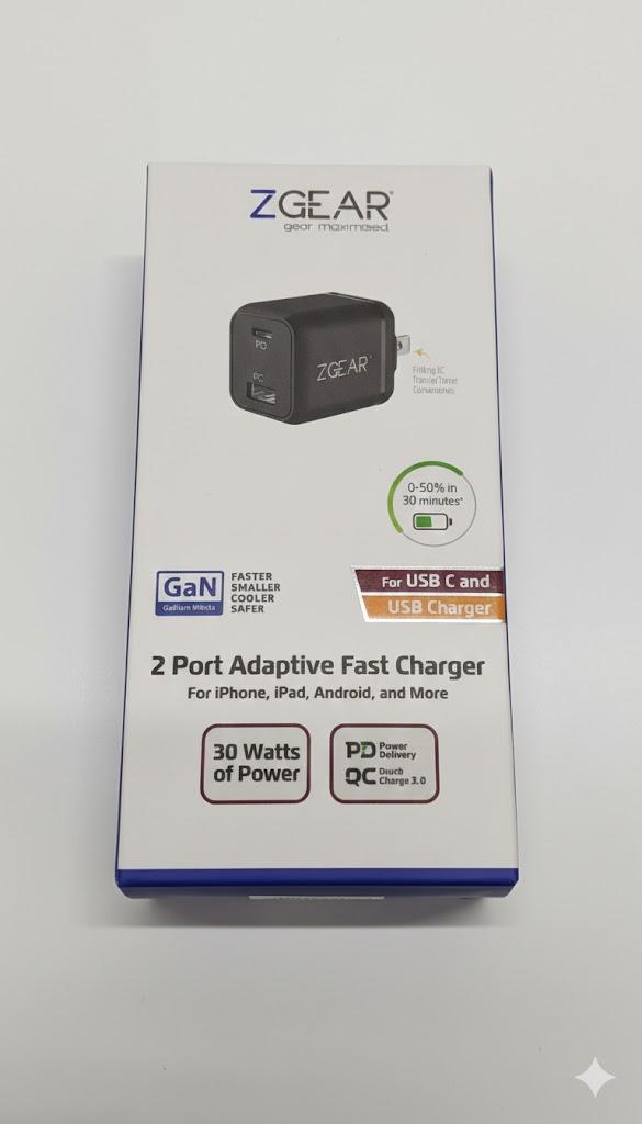 ZGear 2 Port Adaptive Fast Charger