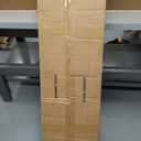 Siljoy Modern Crystal Chandelier 10-Lights Rectangular Flush Mount Pendant Ceiling Light Fixture Rectangle K9 Crystal Raindrop Chandelier for Dining Living Room Kitchen Island L47'' x W10'' x H10'