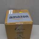 Natural Travertine Textures Beige Mini Trash Can with Bamboo Lid, Small Countertop Trash Can for Bathroom, Kitchen, Vanity, Desk Trash Can, Table Top Mini Garbage Can for Dining Room, Tiny Waste Basket