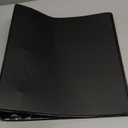 Avery Standard 3 Ring Binder, 2" Round Rings, 375-Sheet Capacity, 2.8 Inch Wide Spine, 1 Black Binder, Ideal for Lightweight Organization and Occasional Referencing (03501)