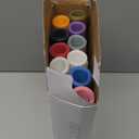 VinylRus Heat Transfer Vinyl Bundle 12 Roll-12 x 5ft Iron on Vinyl Roll for Shirts,HTV Vinyl for Silhouette Cameo, Easy to Cut & Weed (Multicolor-12 Pack)