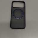 TORRAS Upgraded 360 Magnetic Stand for iPhone 17 Pro Max Case, Fit for MagSafe with Ring, 4X Mil-Grade Protection, Camera Control, Translucent Slim for iPhone 17 ProMax Case Ostand, Deep Blue