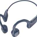 Bone Conduction Headphones, Open Ear Headphones Wireless Bluetooth Waterproof Sport Headset(Violet)