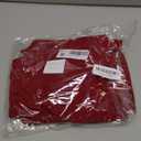 Red Big Bow Decor, 50 x 20 Inch Large Ruby Red Velvet Bow as Christmas Backdrop Wedding Birthday Party Room Wall Decor, Large Giant Valentine's Day Decorations (Heavyweight Velvet, Shaping Process)