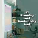 2 x Large Wall Calendar 2026 (39 x 17 inches - Rolled) Dry Erase Calendar for Wall, Erasable Wall Planner, Vertical Layout, Quality Large Print, Gloss Lamination, Colorful Design.