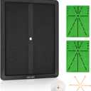 Golf Hitting Mat, with Clear Swing Path Feedback, Flannel Mat 13 * 17in Replaceable Practice Mat Without Rubber Base for Indoor/Outdoor,Golf Gifts for Men/Women Golfers