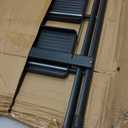 3-Step Ladder, Folding Step Stool for Kitchen/Closet/Garage, Sturdy & Lightweight Aluminum Handy Ladder, 200 lbs Capacity, Anti-Slip Pedals, Compact & Portable for Home DIY & Everyday Tasks